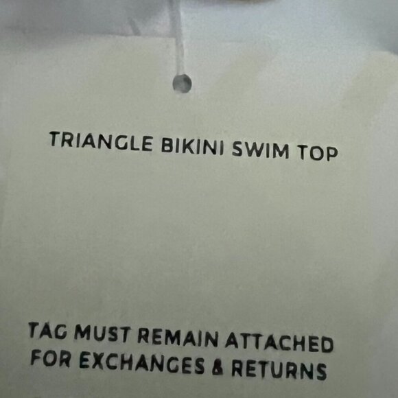 Fabletics Triangle Bikini Swim Top in retro Floral Size L - Picture 5 of 7